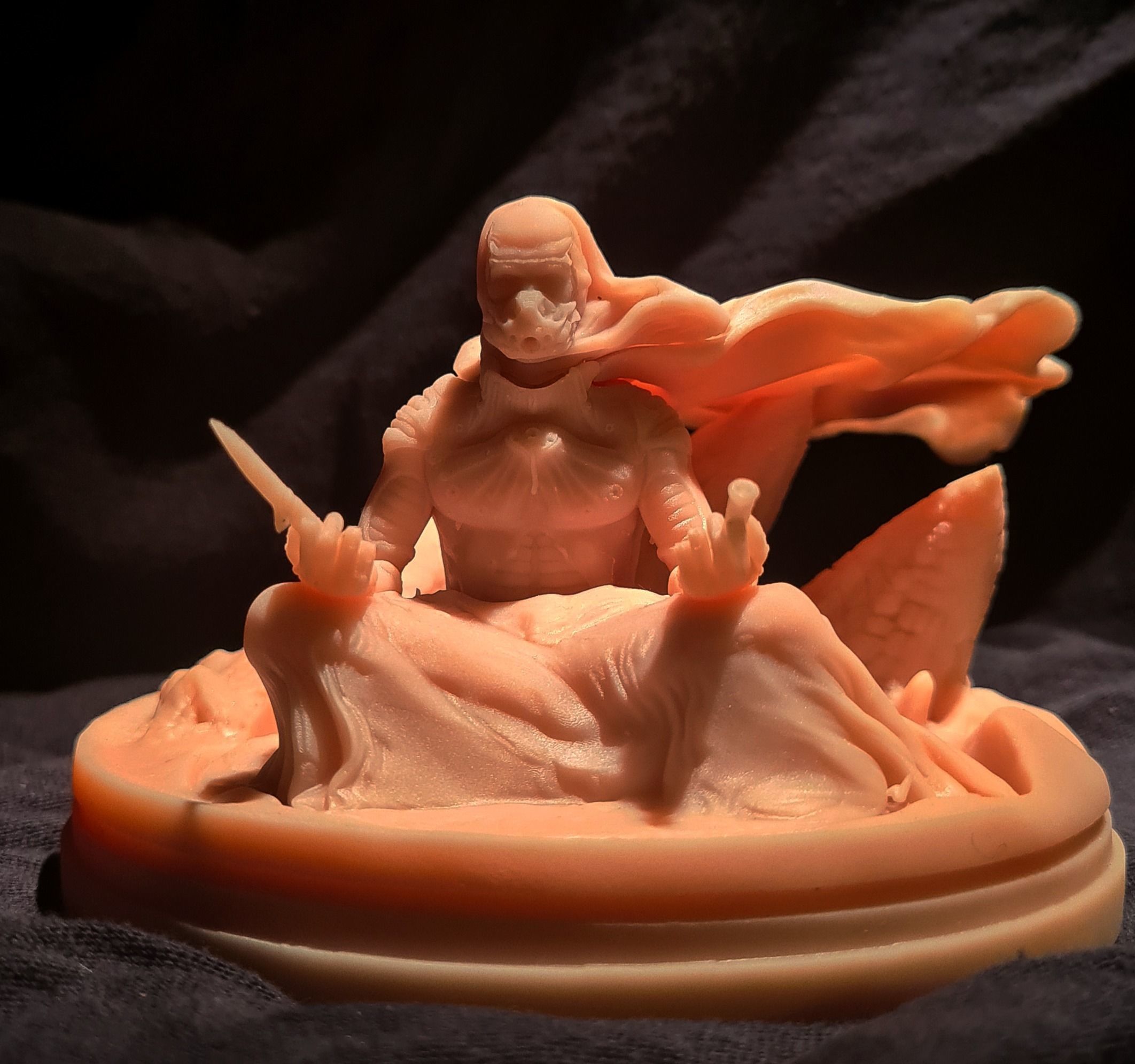 DUNE - MuadDib Paul Atreides - Arrakis Fremen - SCULPTURE 3D print model_36
