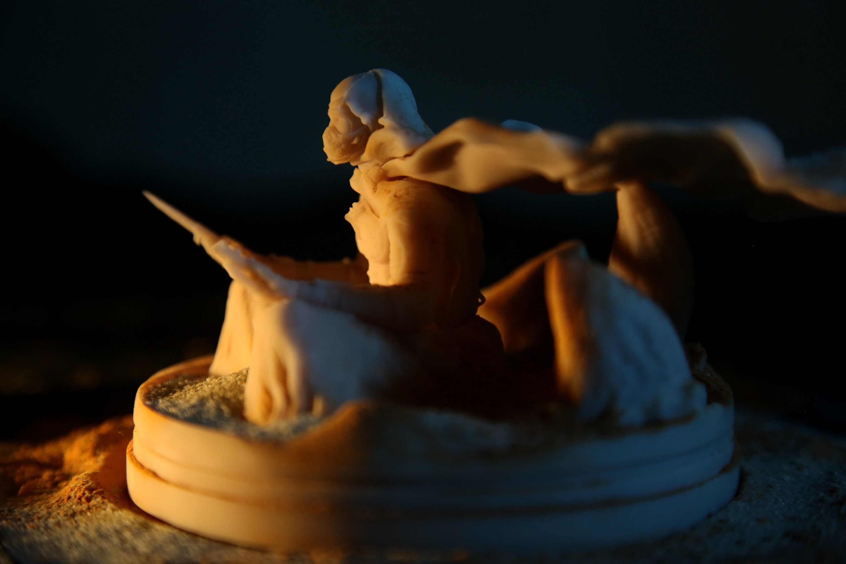 DUNE - MuadDib Paul Atreides - Arrakis Fremen - SCULPTURE 3D print model_6