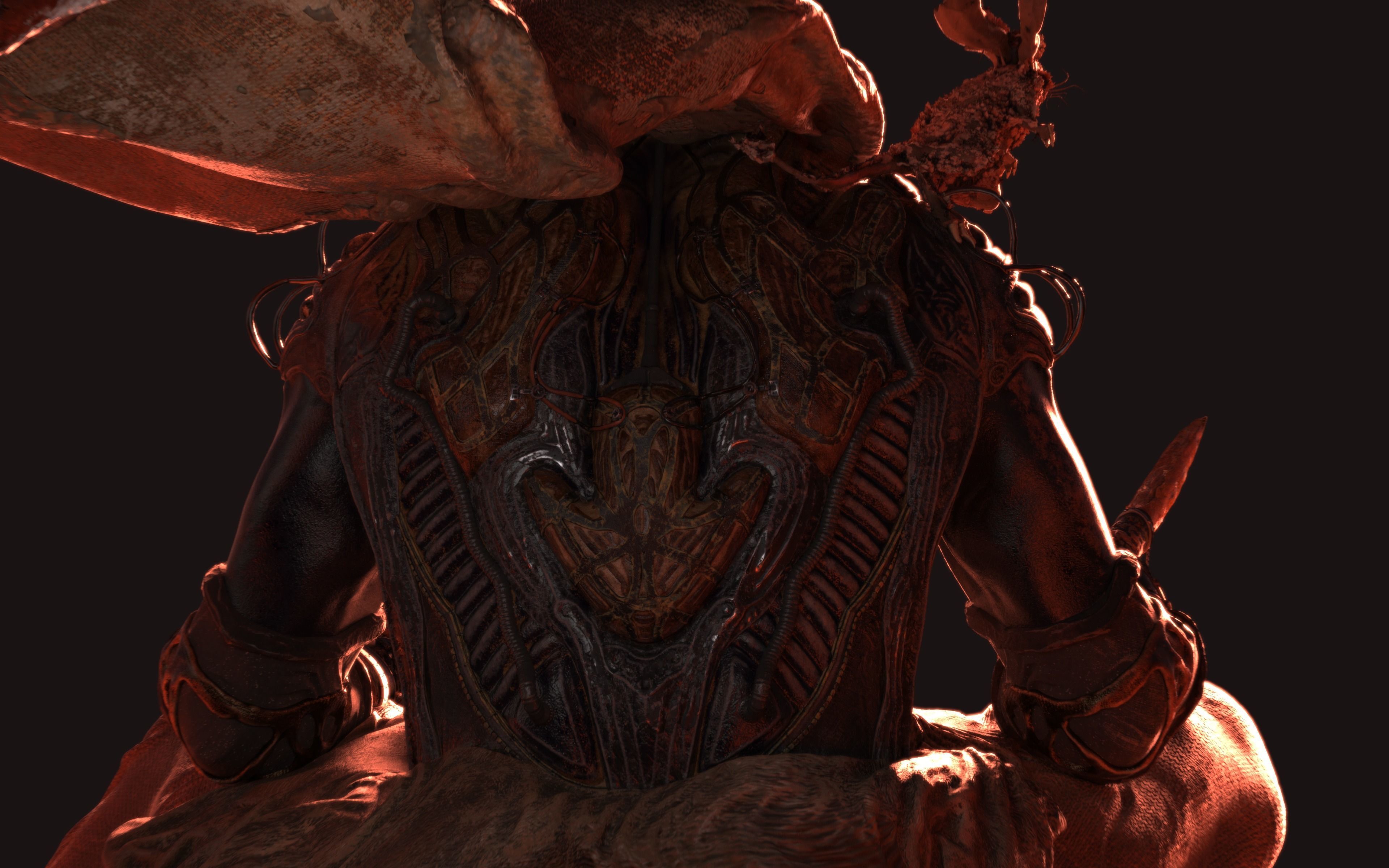 DUNE - MuadDib Paul Atreides - Arrakis Fremen - SCULPTURE 3D print model_26