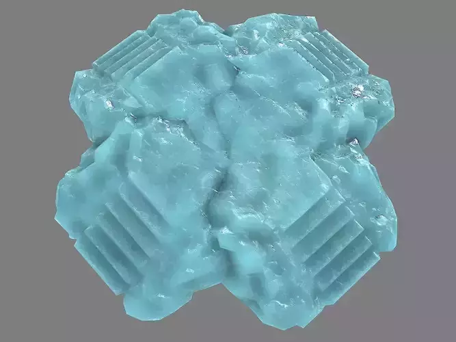 Staris Rock 11 Low-poly 3D model