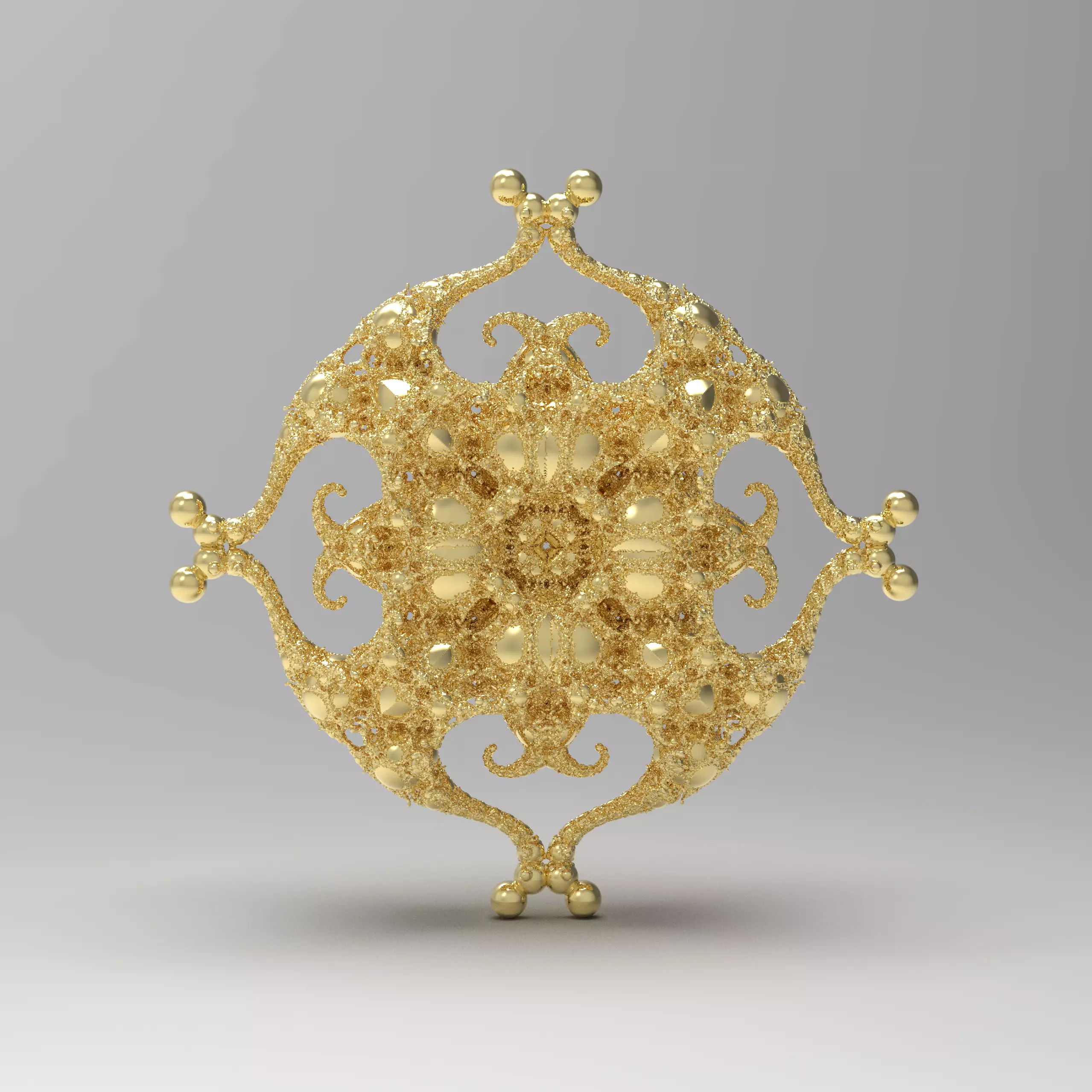Fractal Klein - 4 Fold 3D print model