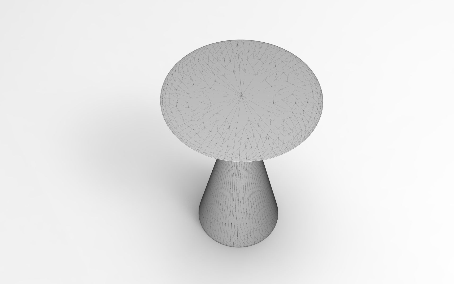 Ciaga Side Table Low-poly 3D model_6