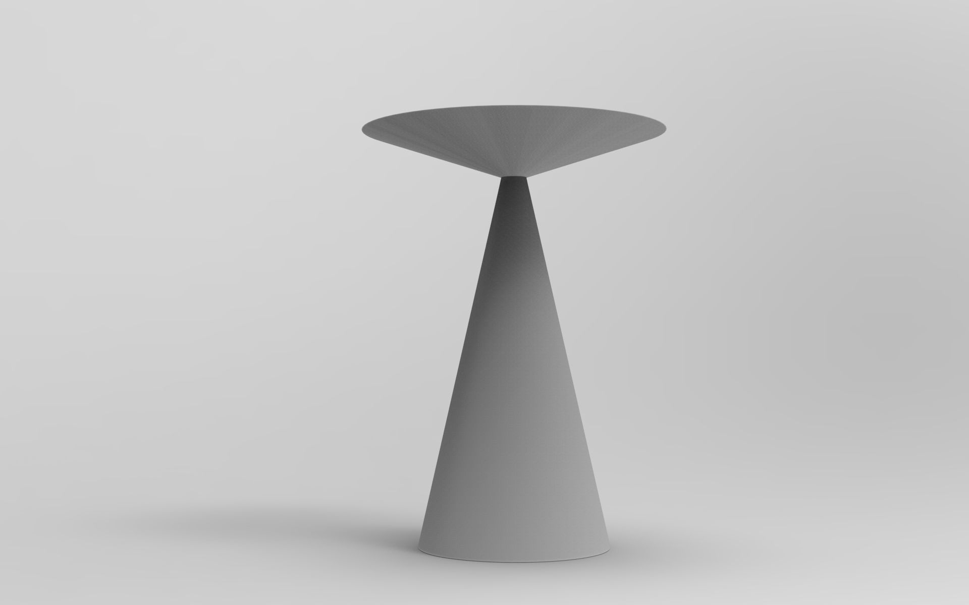 Ciaga Side Table Low-poly 3D model_8