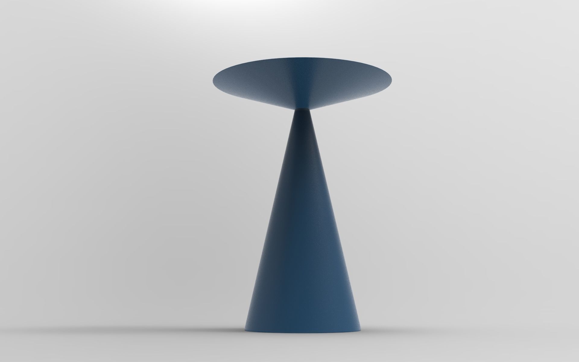 Ciaga Side Table Low-poly 3D model_3