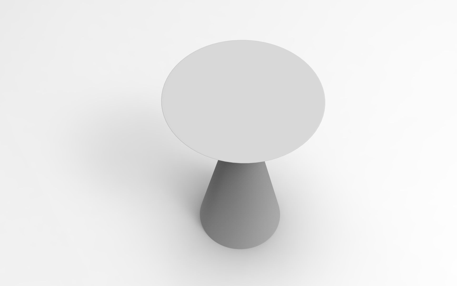 Ciaga Side Table Low-poly 3D model_7