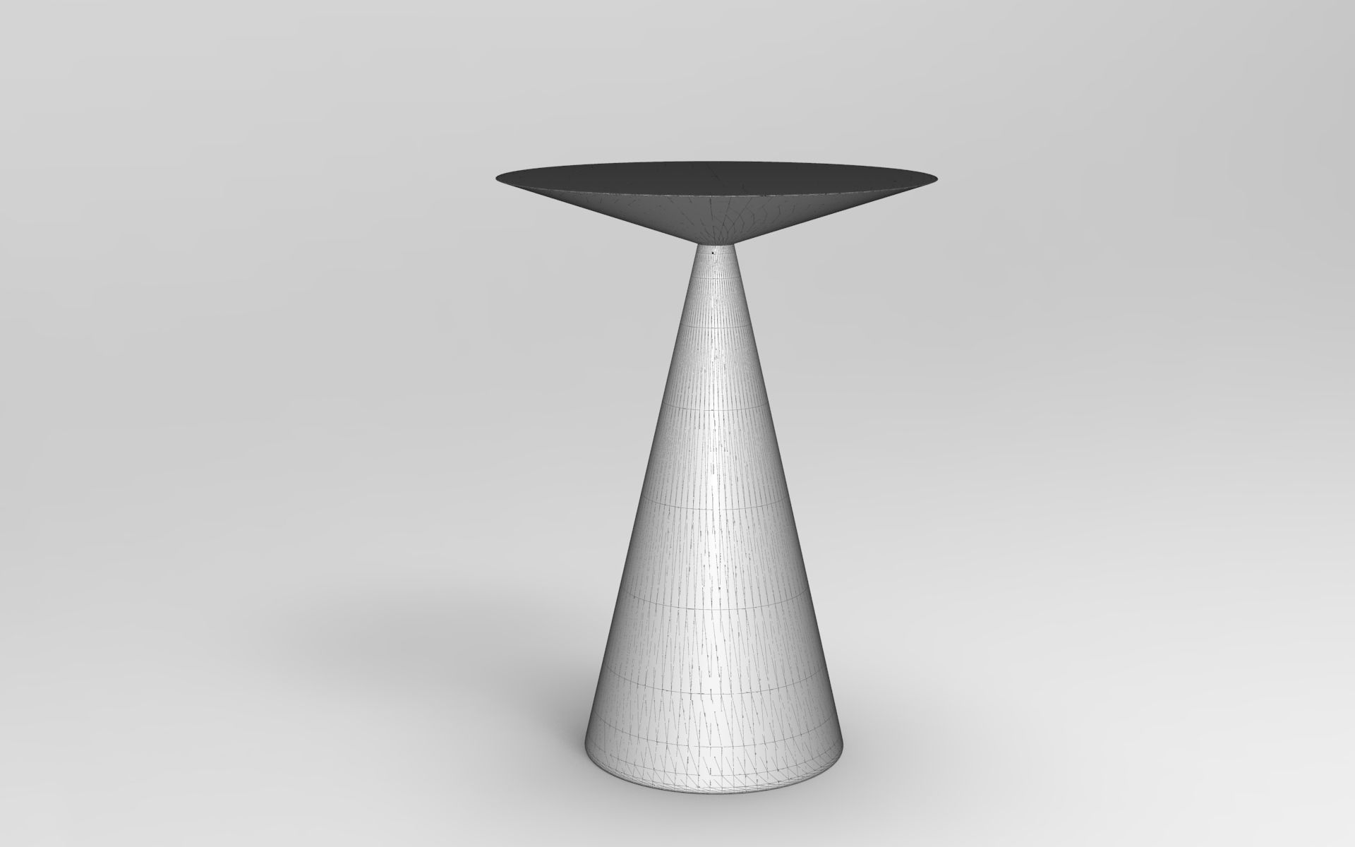Ciaga Side Table Low-poly 3D model_5