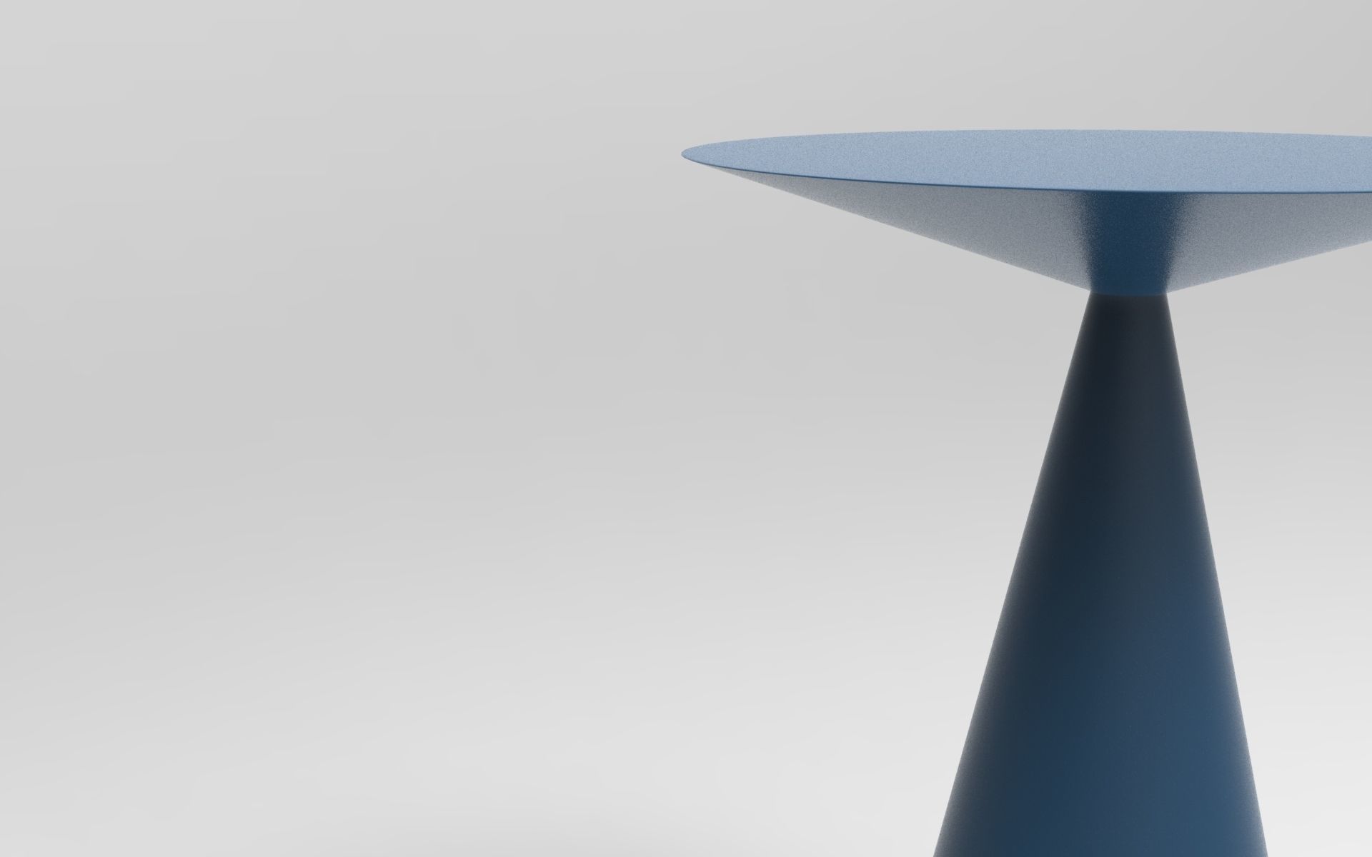 Ciaga Side Table Low-poly 3D model_4