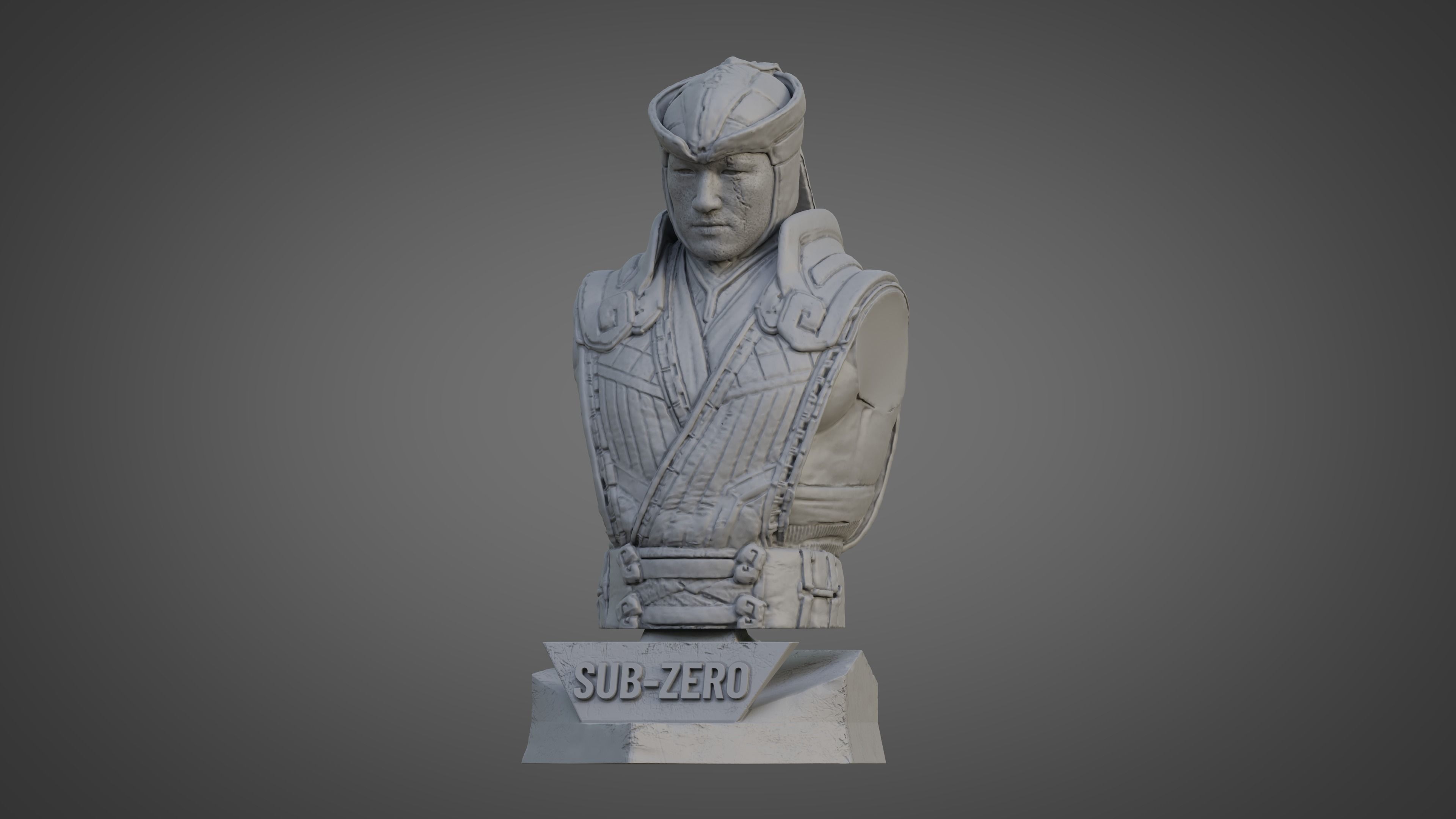 SUB-ZERO ULTRA-DETAILED SUPPORT-FREE BUST 3D MODEL 3D model_1