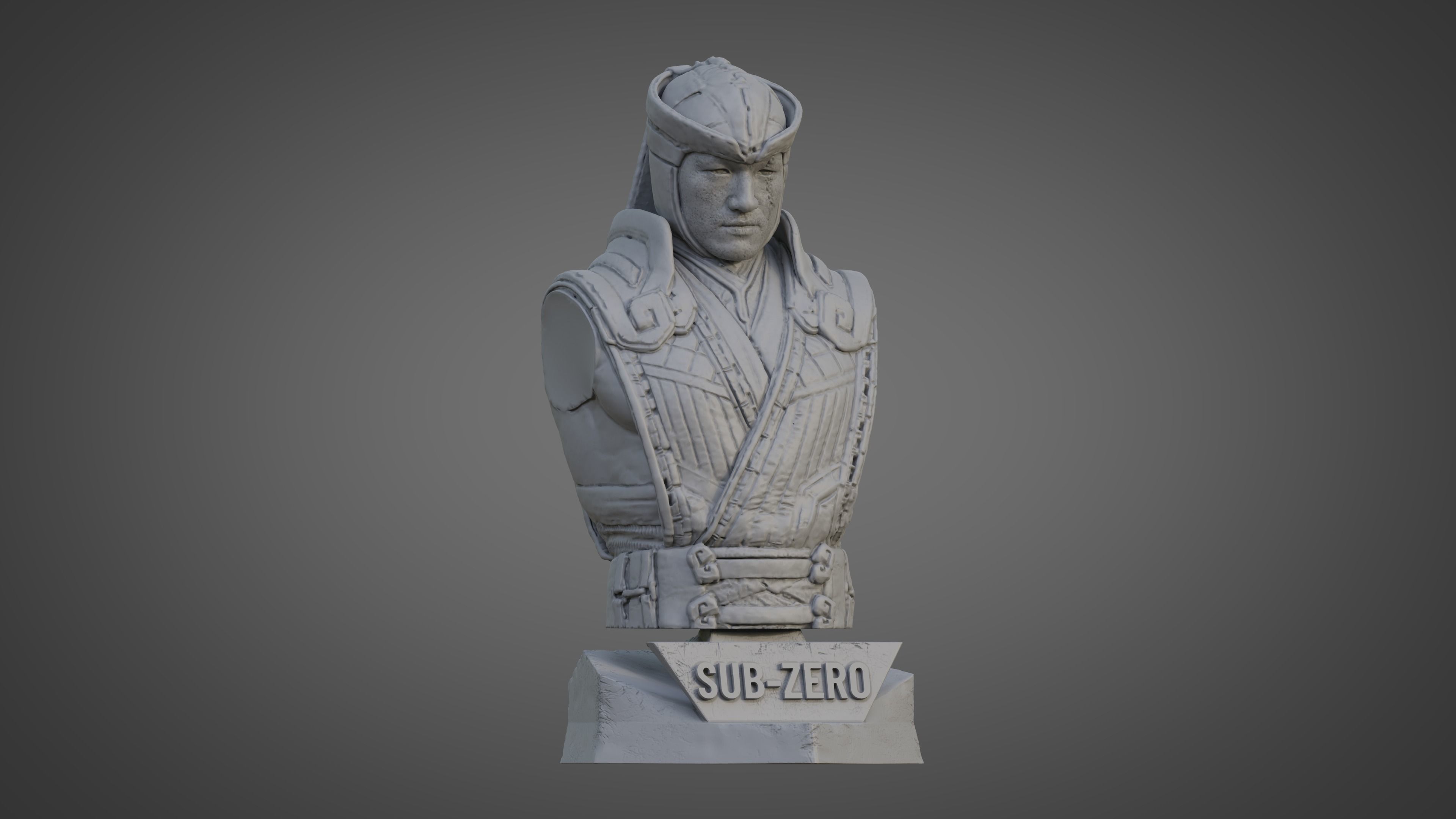 SUB-ZERO ULTRA-DETAILED SUPPORT-FREE BUST 3D MODEL 3D model_2
