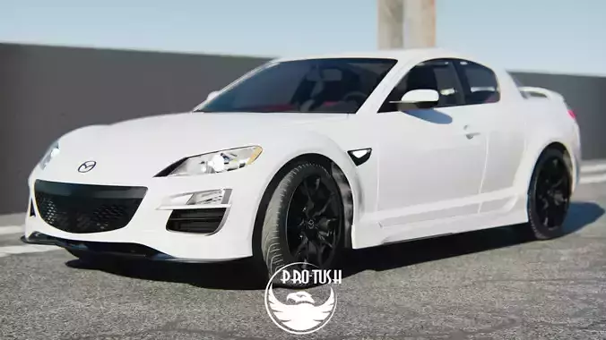 Mazda RX-8 3D Model Interior and Exterior  Ultra High Detail 