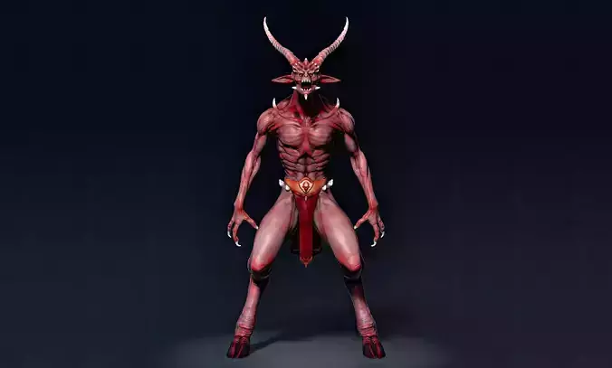 Demon 3D model Verarf