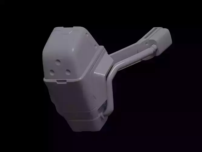 HALO Mirage Syi knee pad 3d print file