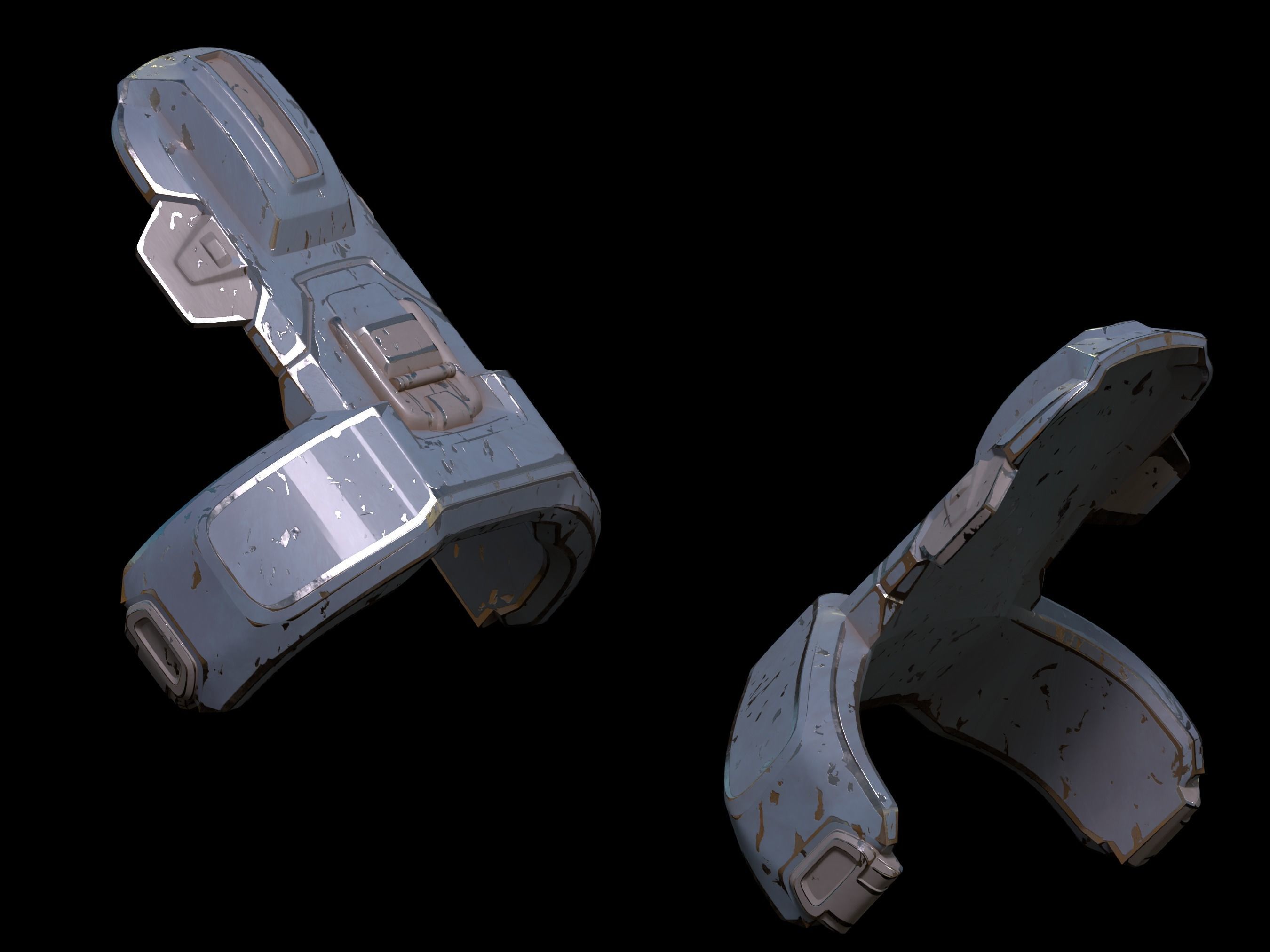 HALO Rakshasa armor 3d print files 3D print model_5