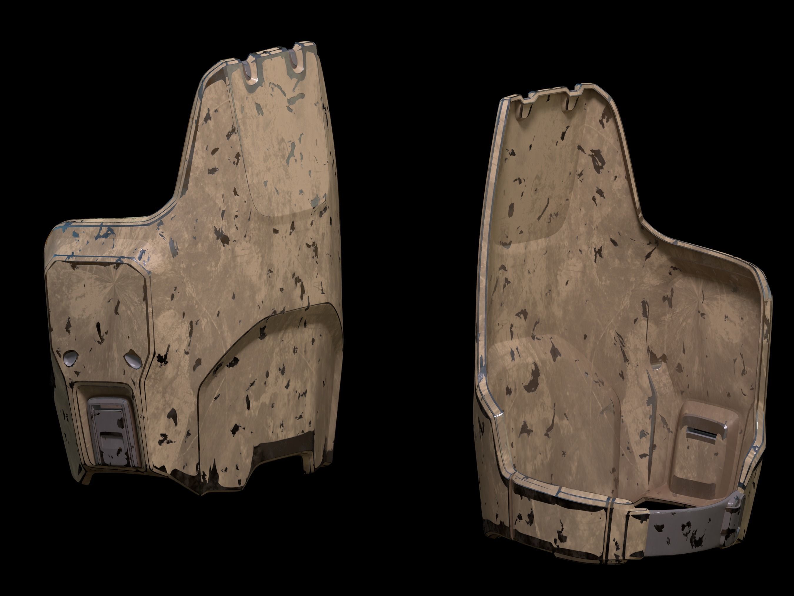 HALO Rakshasa armor 3d print files 3D print model_7