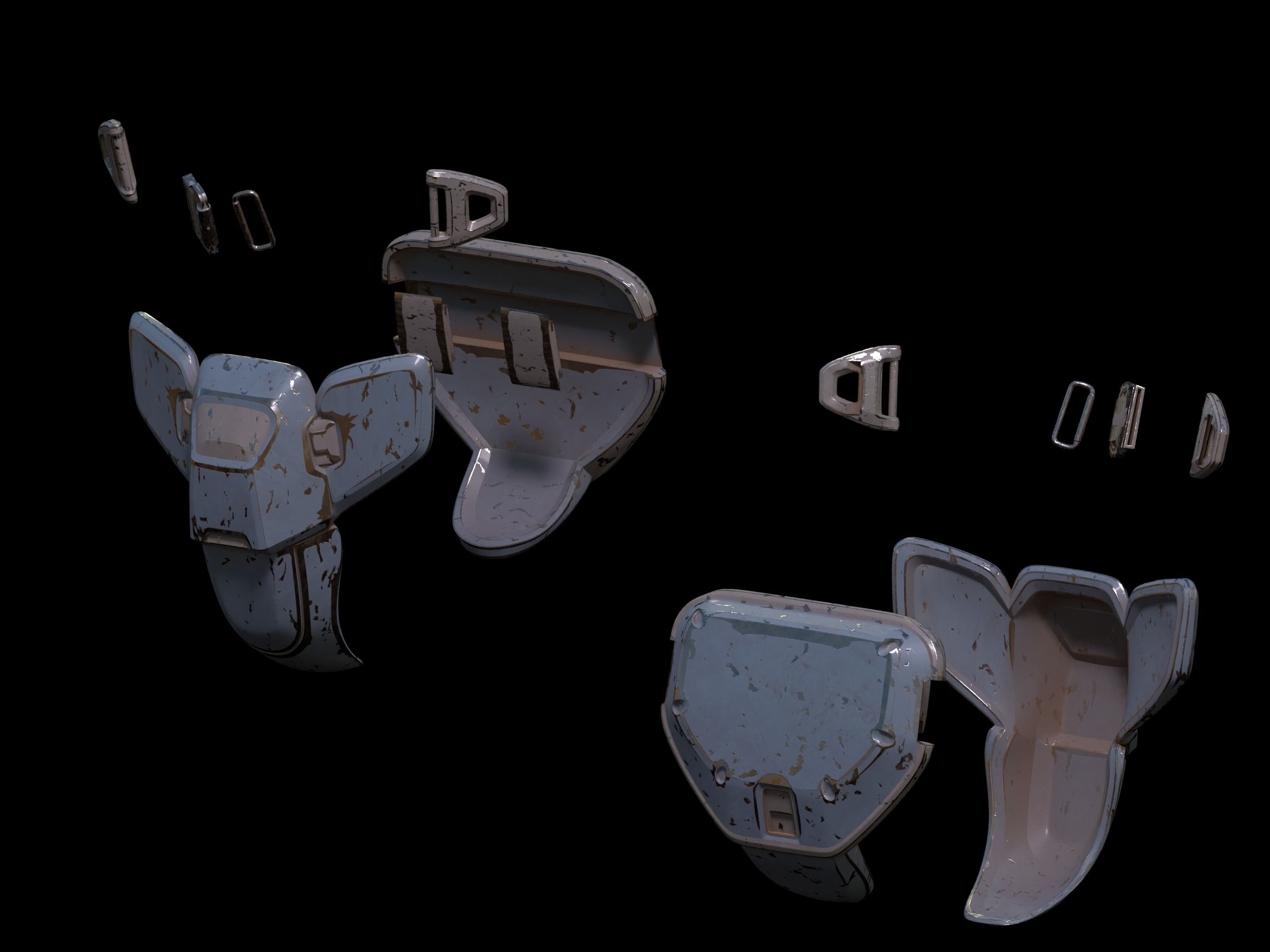 HALO Rakshasa armor 3d print files 3D print model_4