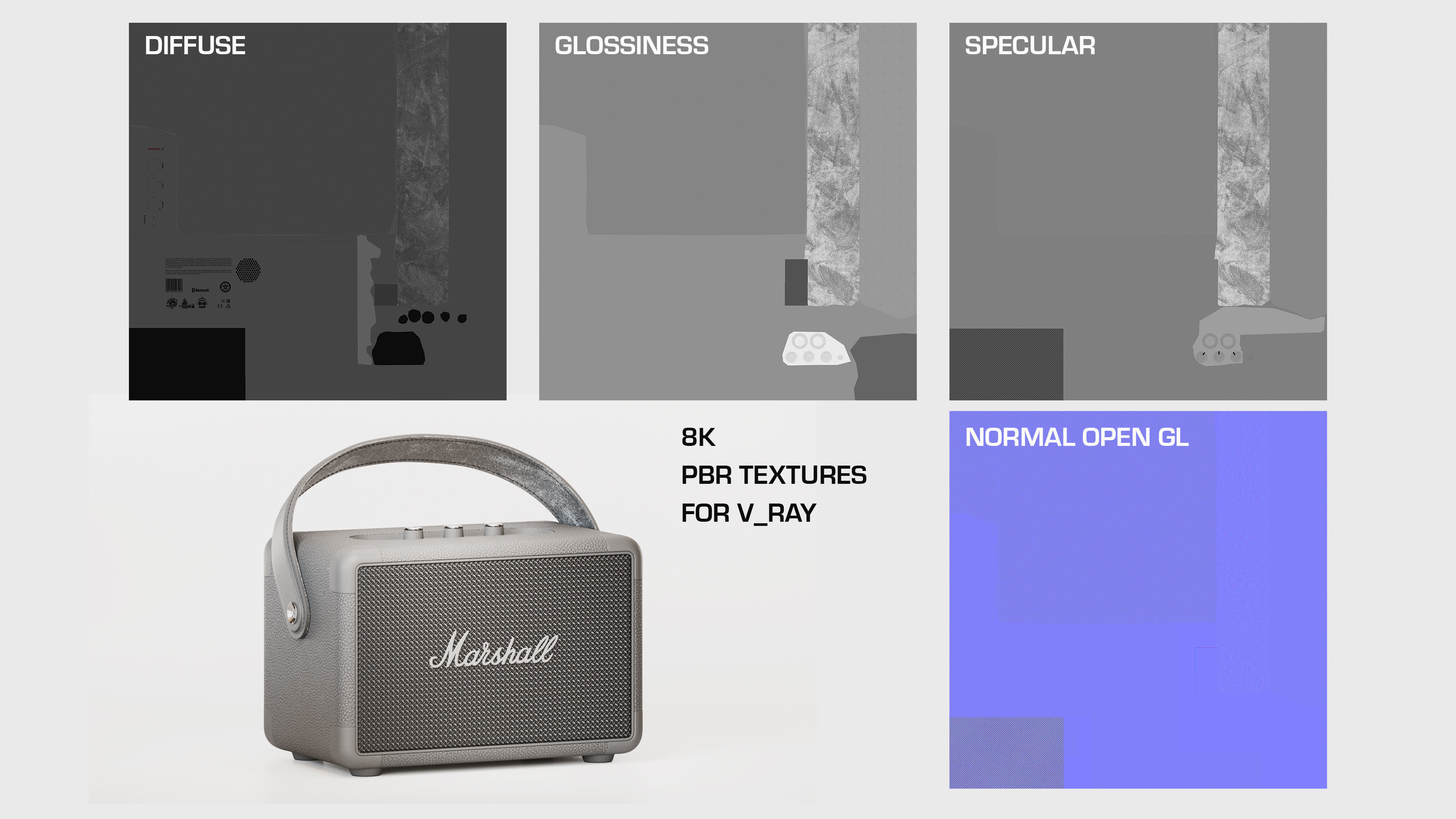 Marshall Killburn II 3D model_12