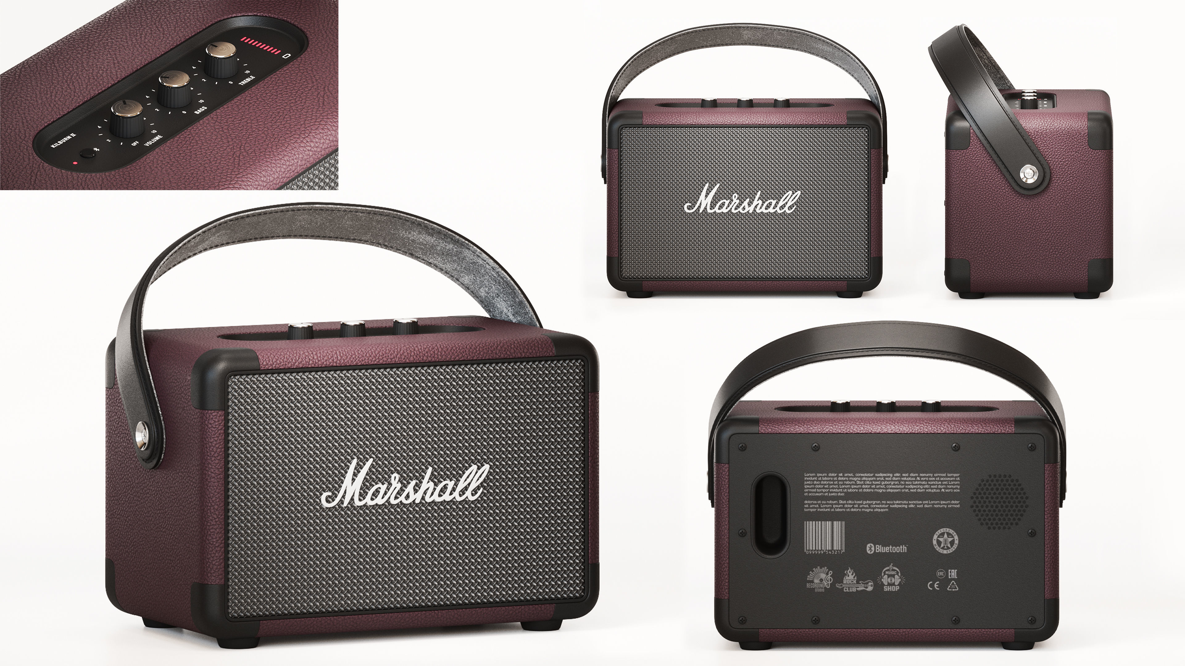 Marshall Killburn II 3D model_6