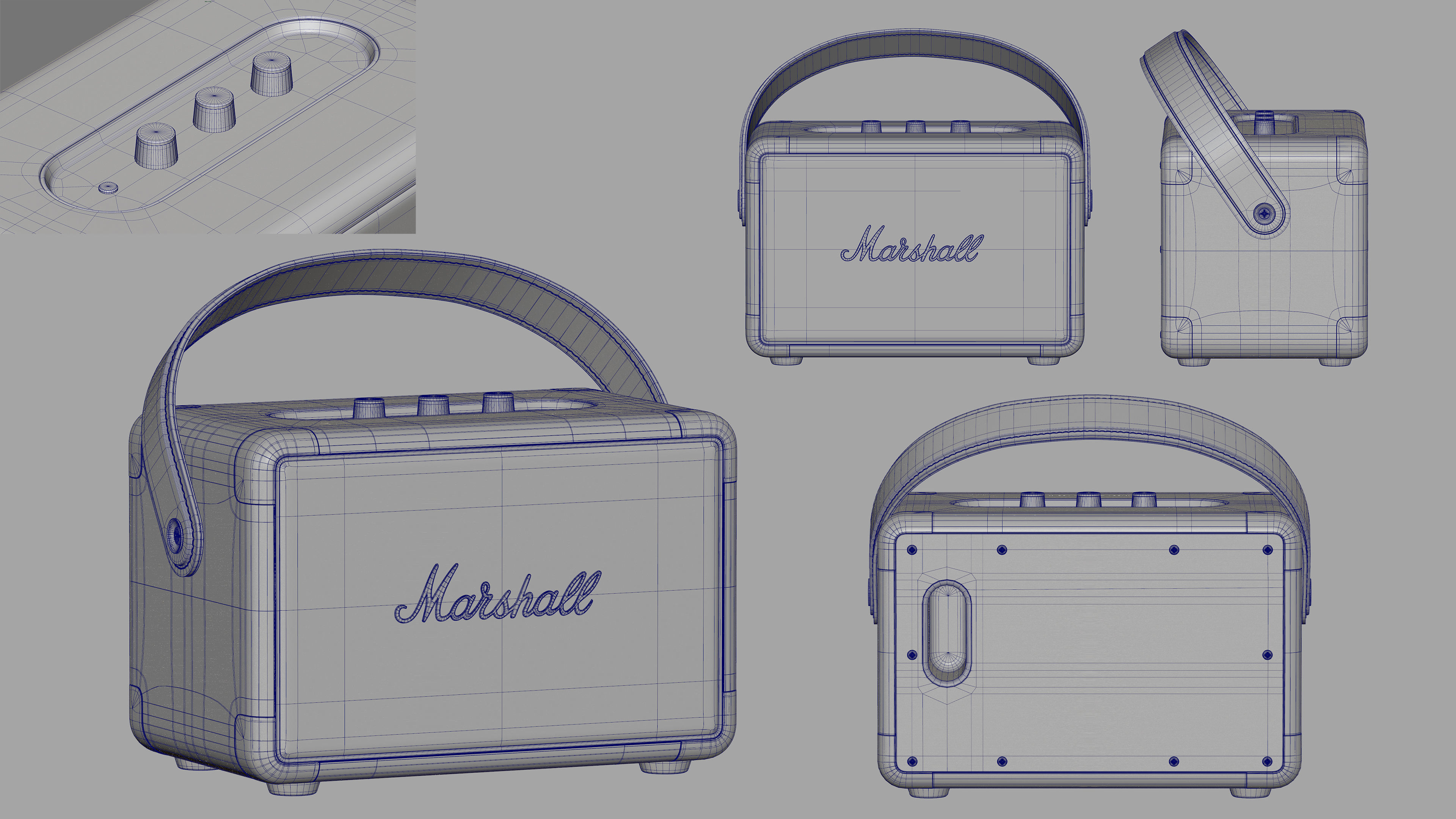 Marshall Killburn II 3D model_8