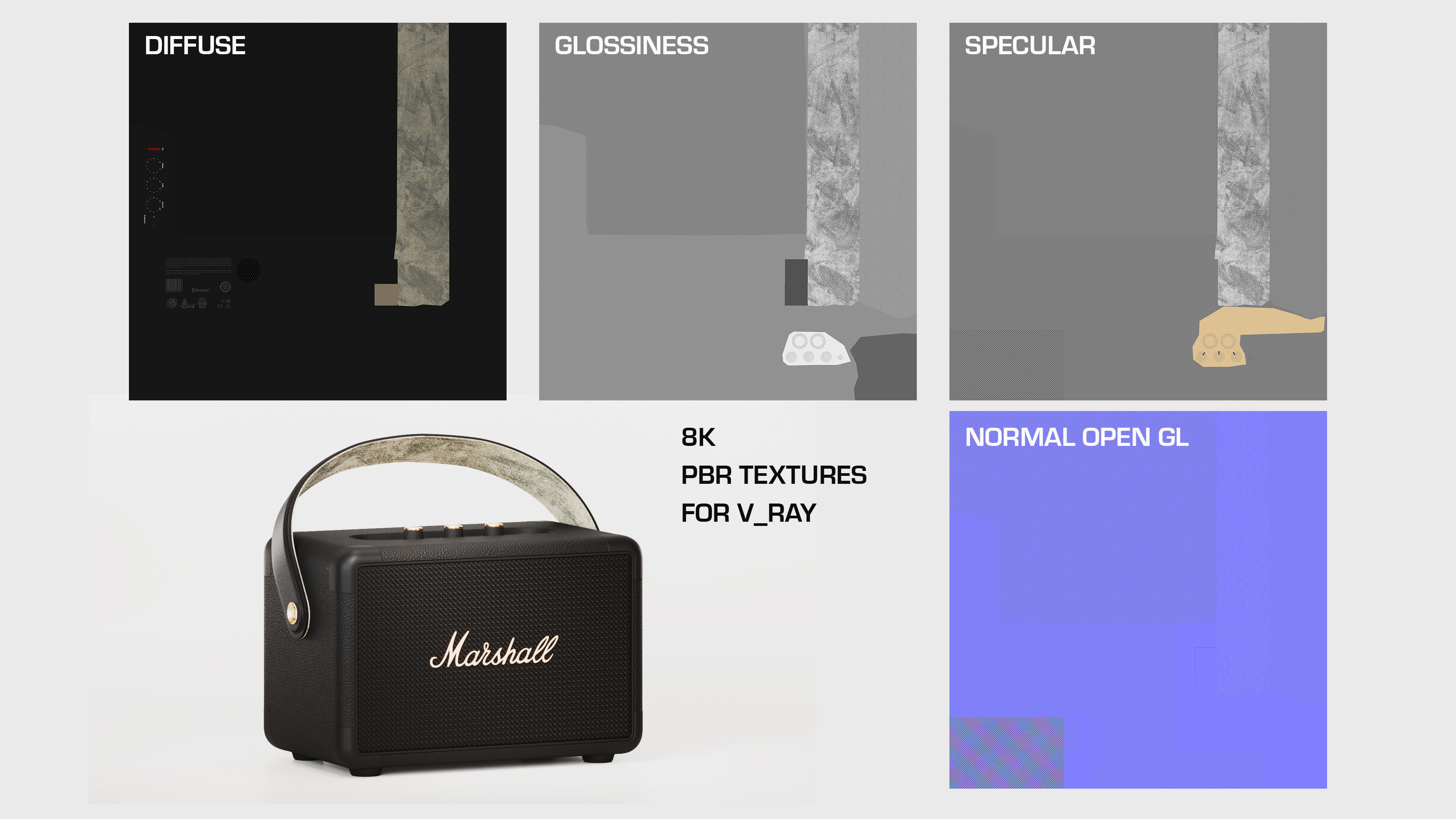 Marshall Killburn II 3D model_9