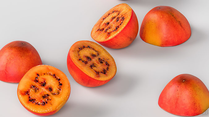Tamarillo 3D model 3