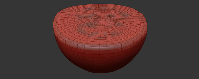Tamarillo 3D model 7