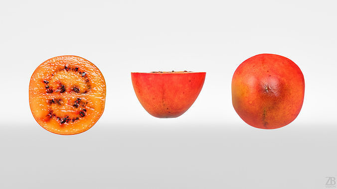 Tamarillo 3D model 5