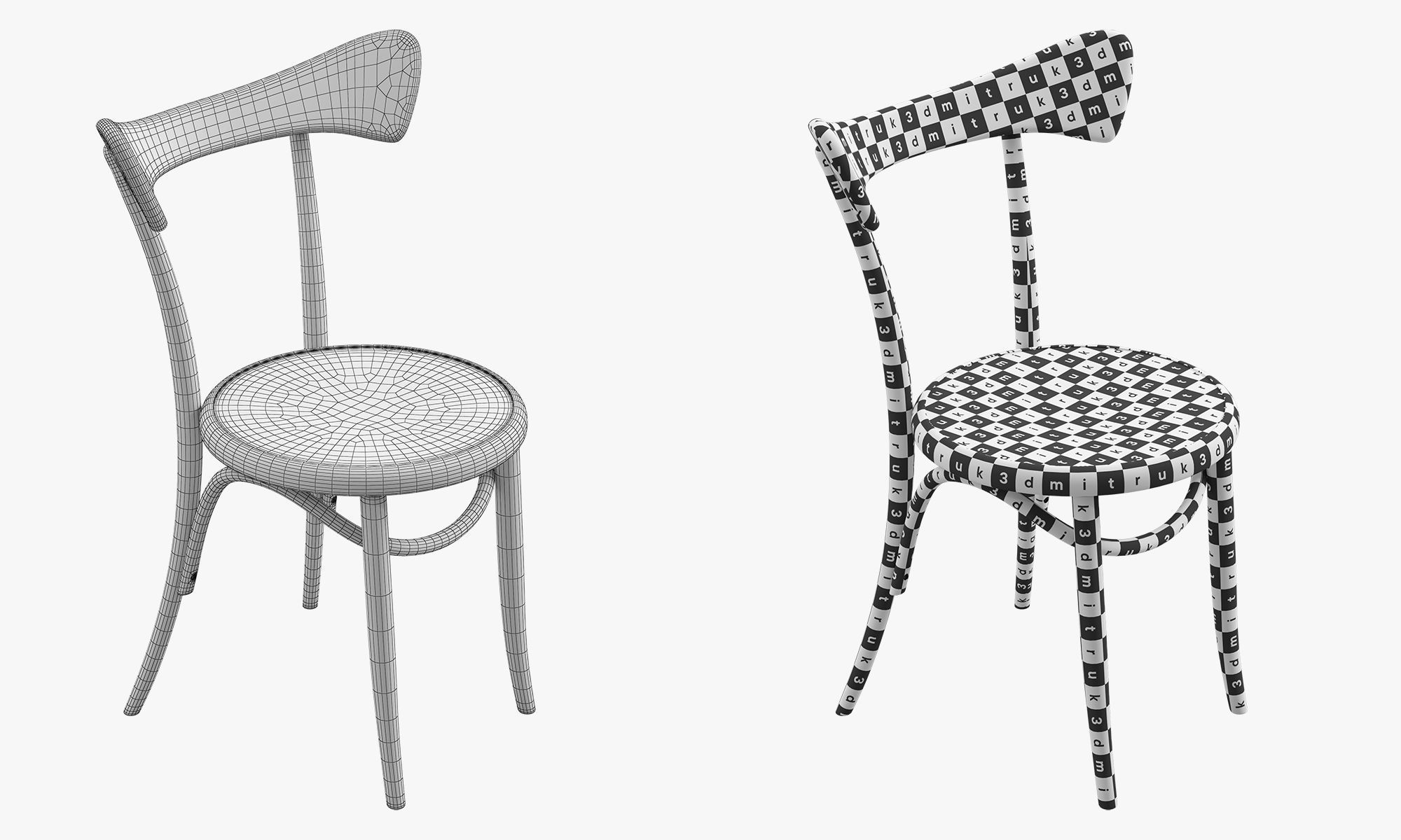 Cafestuhl by Nigel Coates 3D model_12