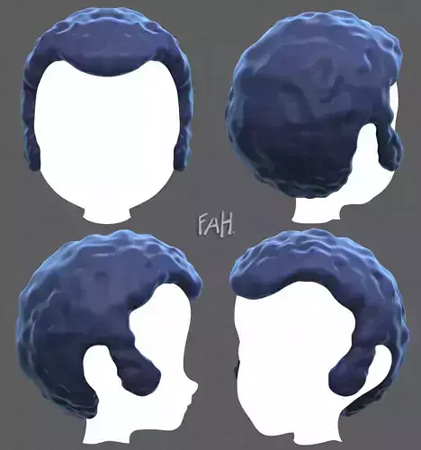 Base Hair for Boy V59