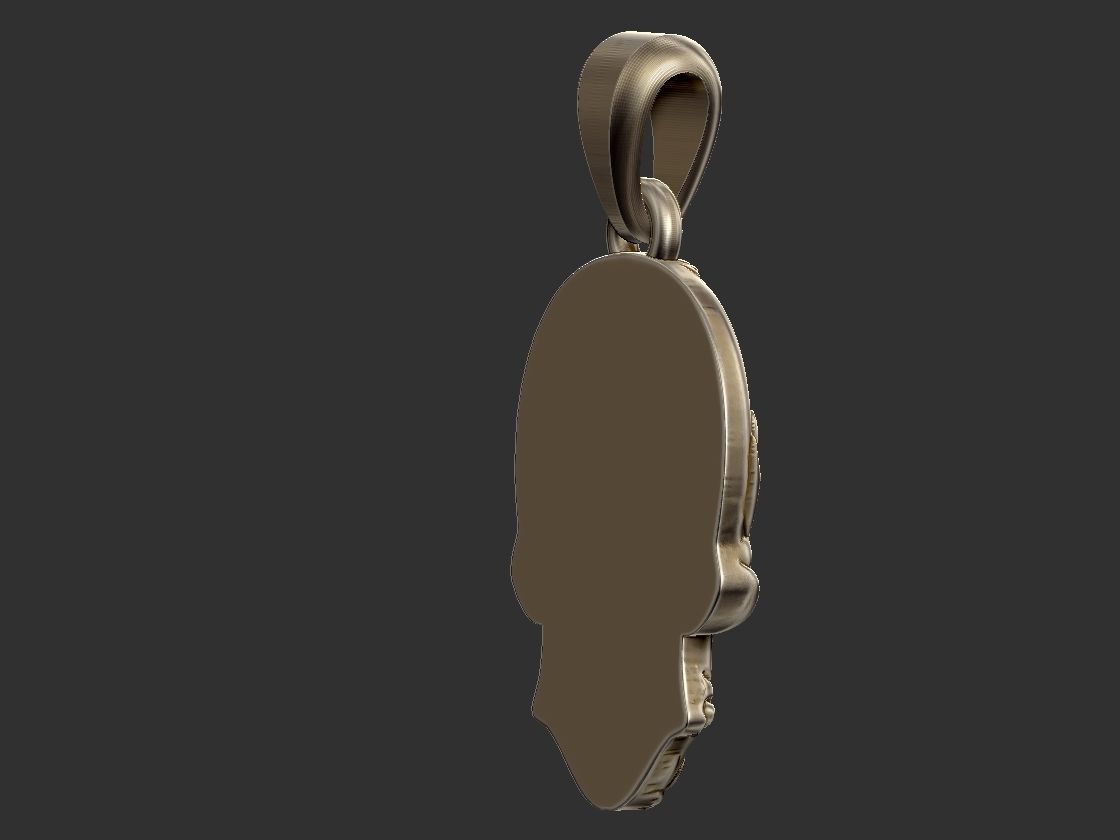 Sugar Skull 3D print model_4