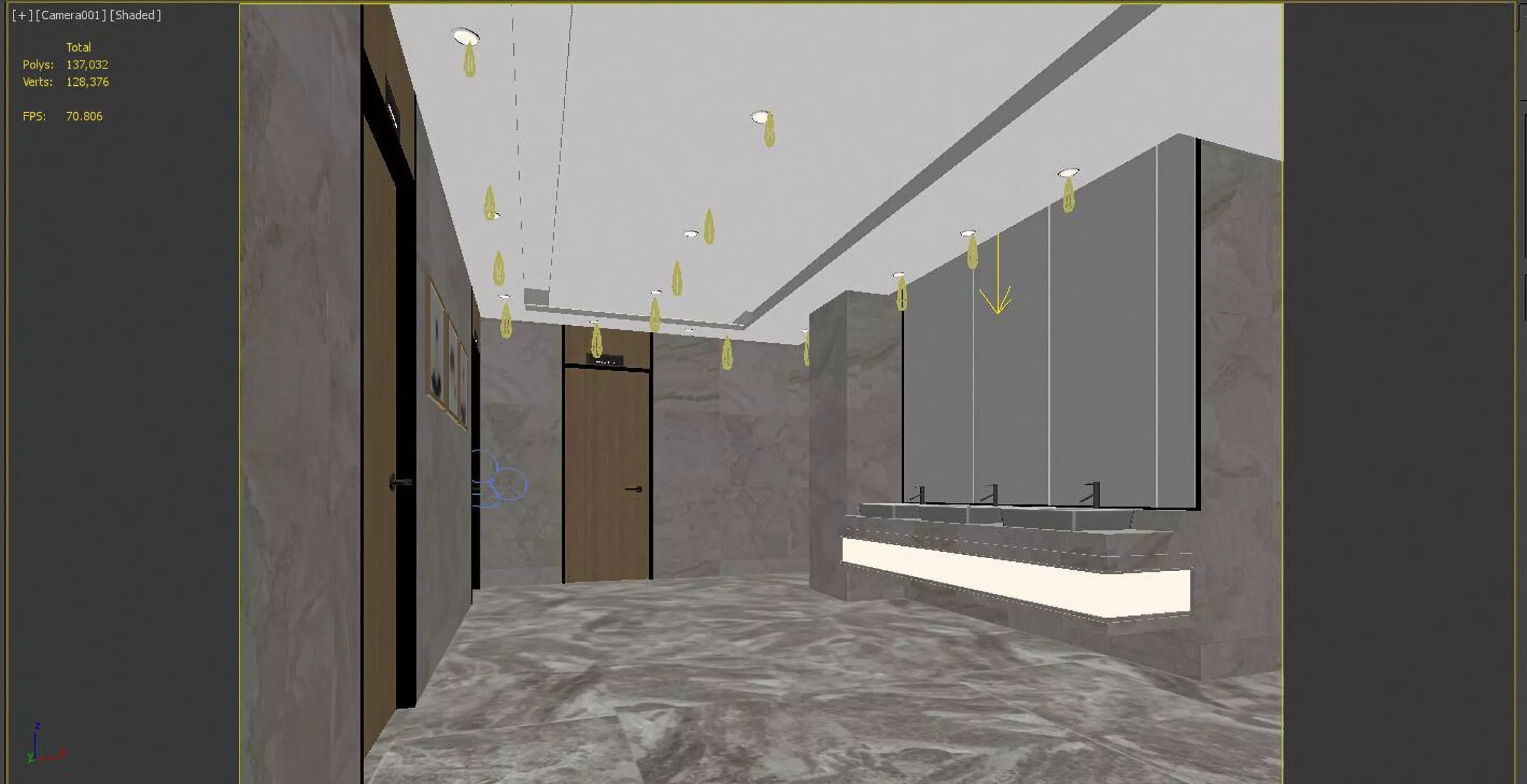 Restroom 3D model_5