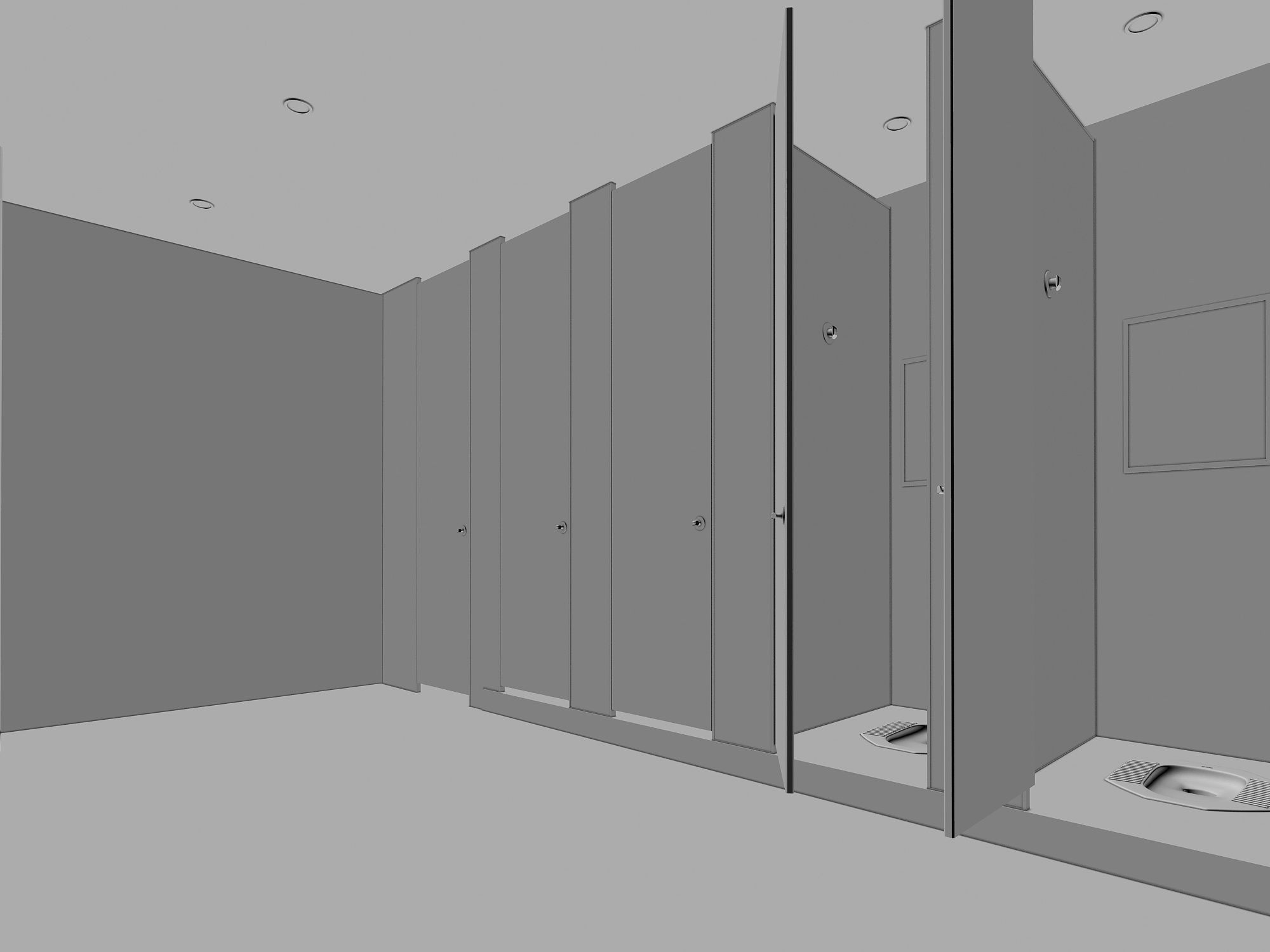 Restroom 3D model_10