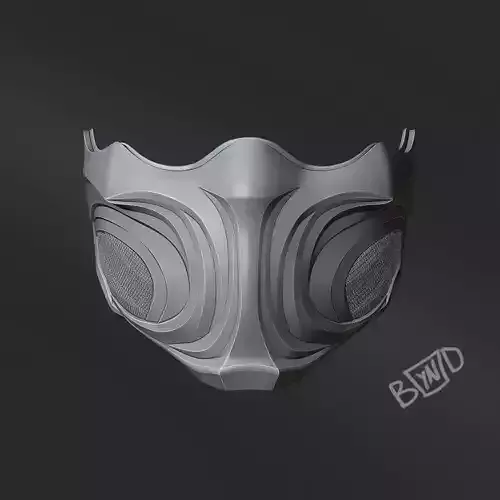 Mortal Kombat 1 - Into the fire Scorpion mask - MK1 stl