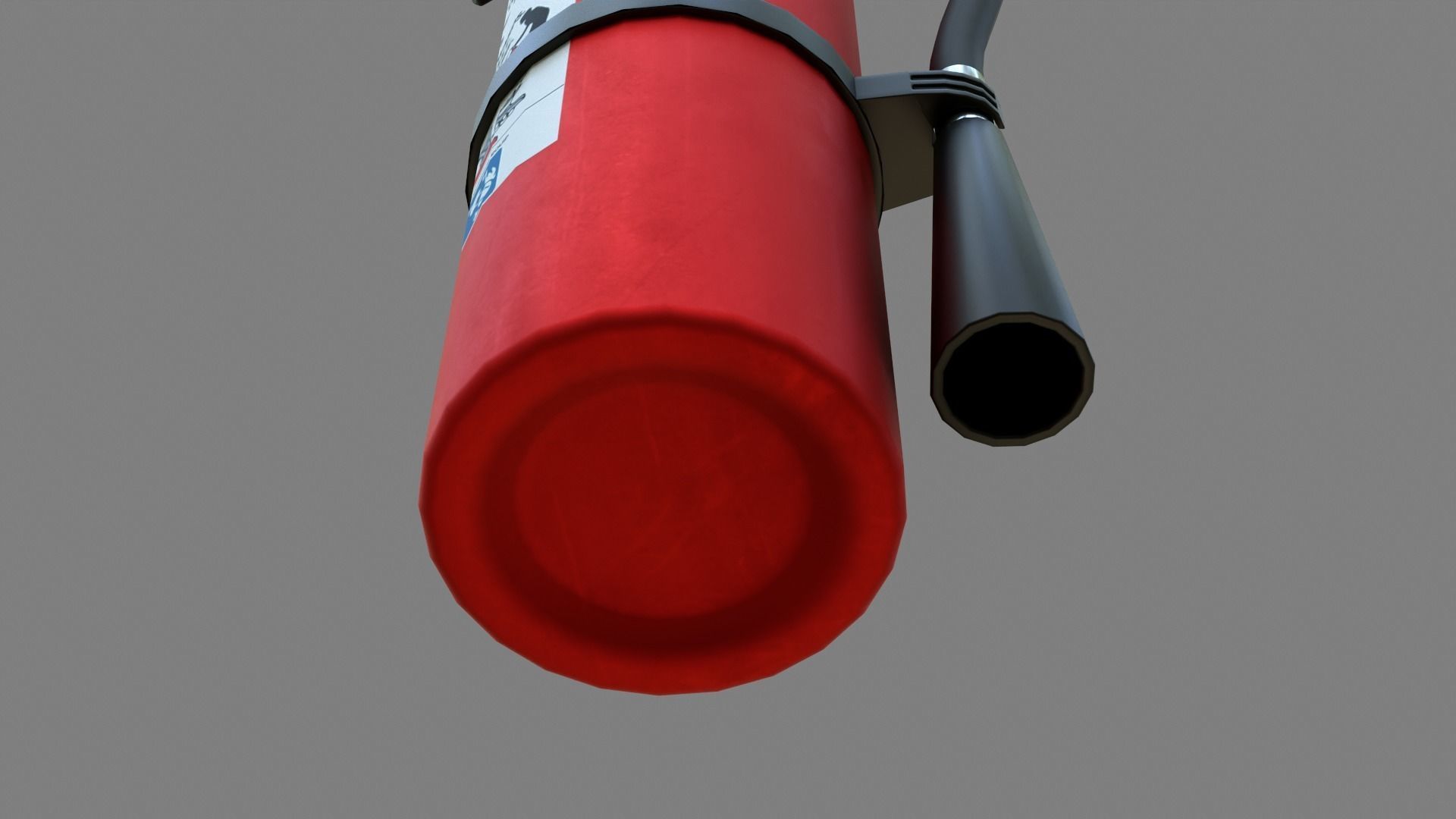 Fire Extinguisher Low-poly 3D model_24