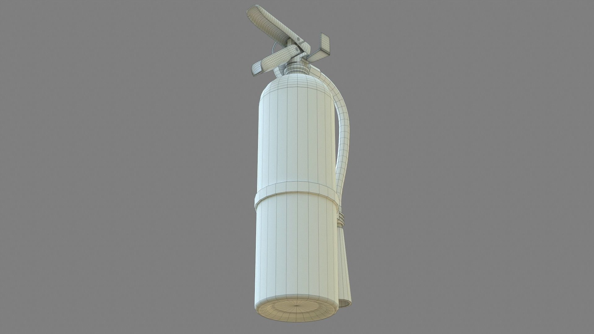 Fire Extinguisher Low-poly 3D model_29