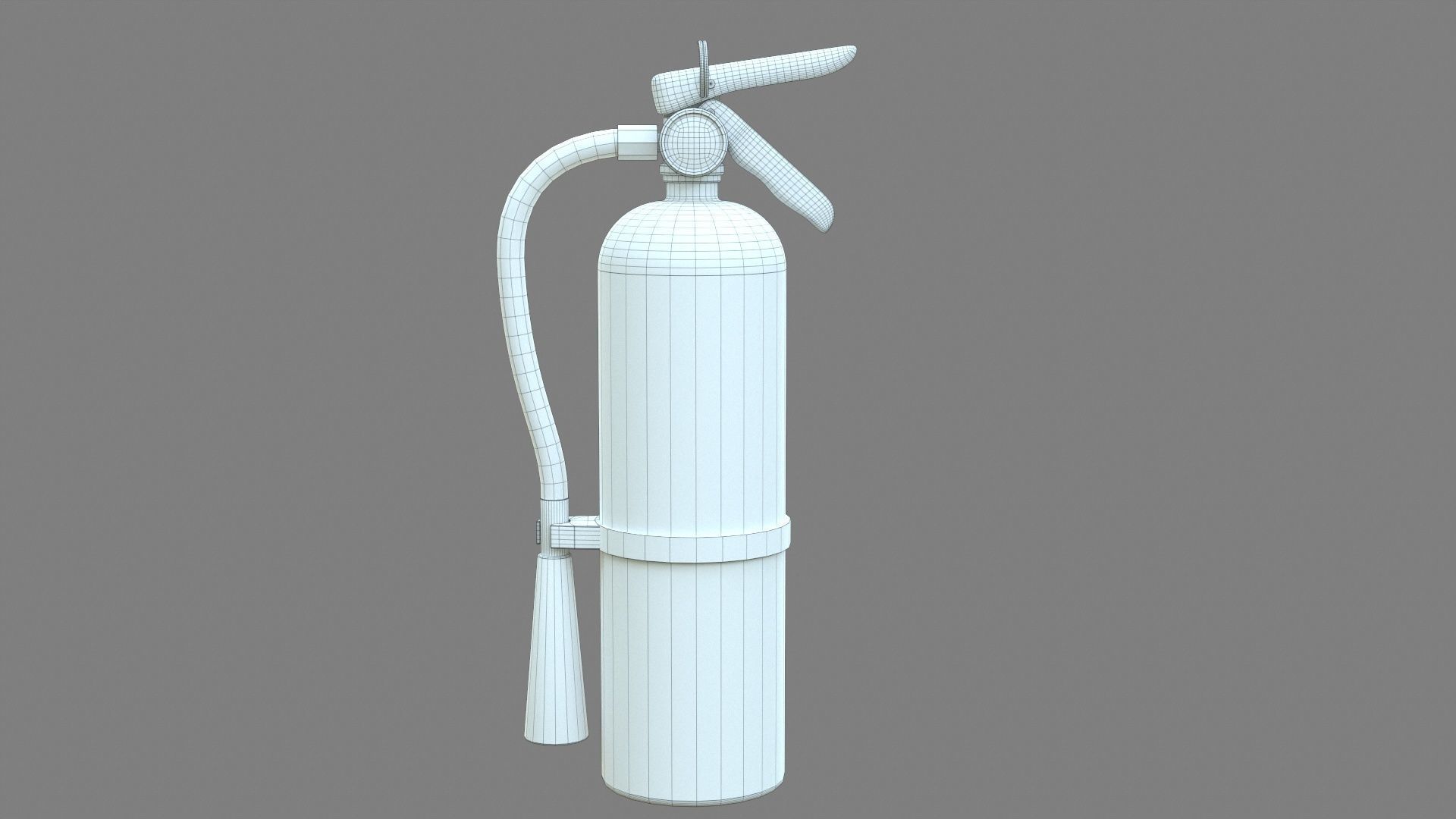 Fire Extinguisher Low-poly 3D model_26