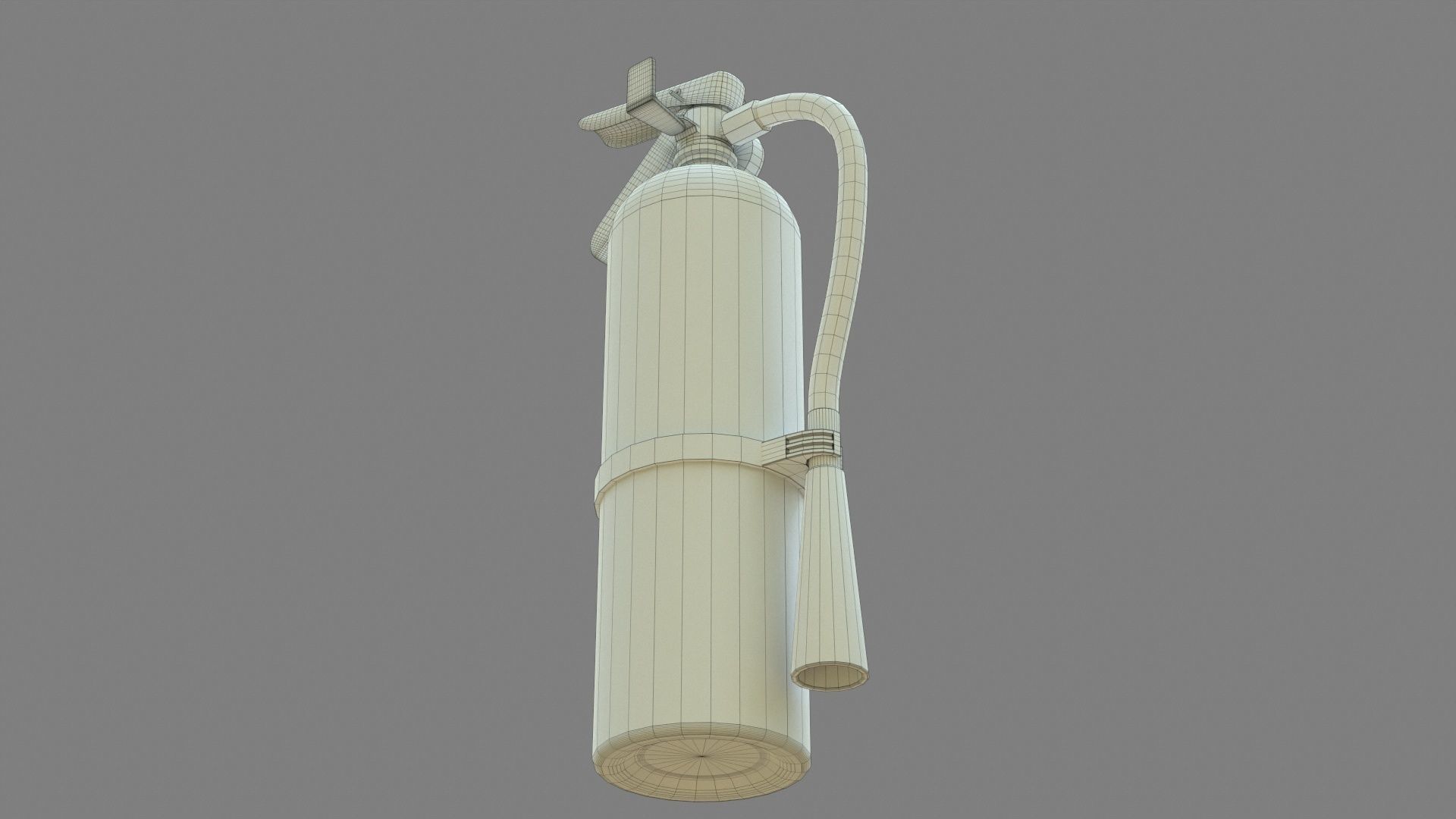 Fire Extinguisher Low-poly 3D model_28
