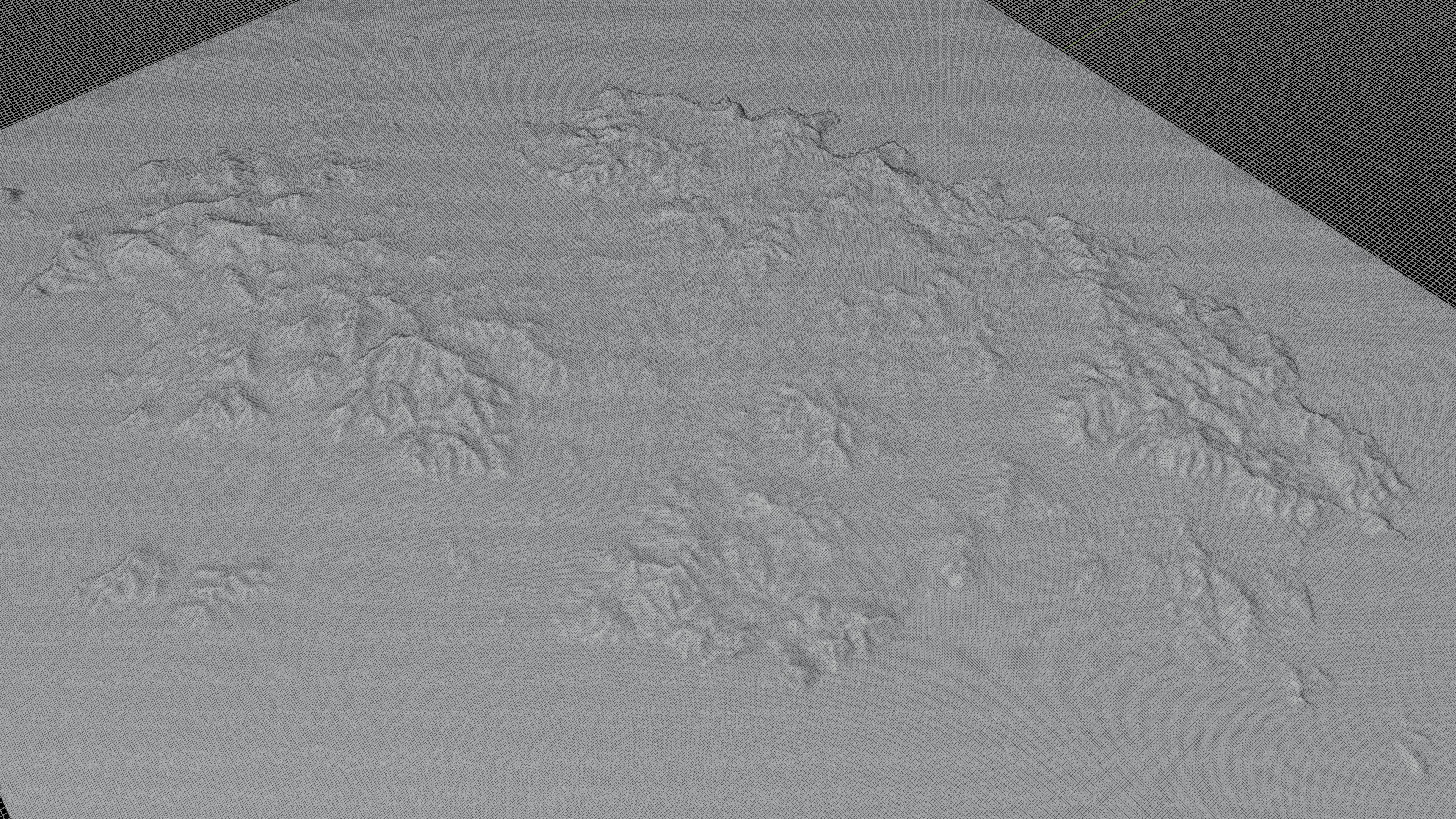 Ibiza island full 3d model terrain 3D model_10