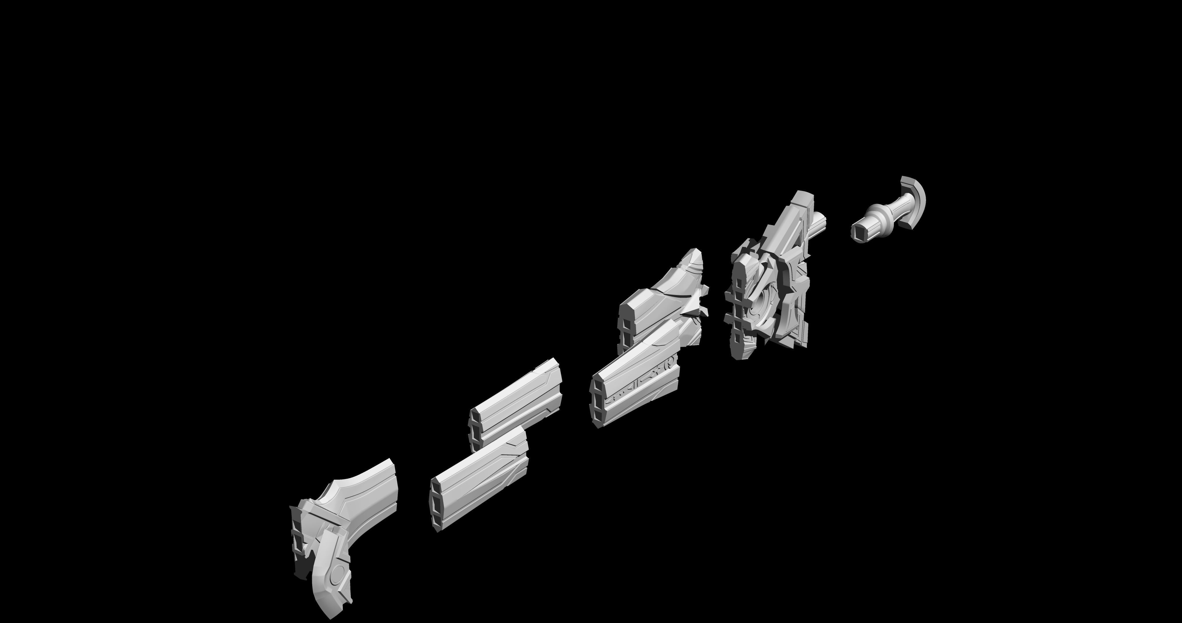 Genshin impact Key of Khaj-Nisut Nilou Sword 3d print 3D print model_4