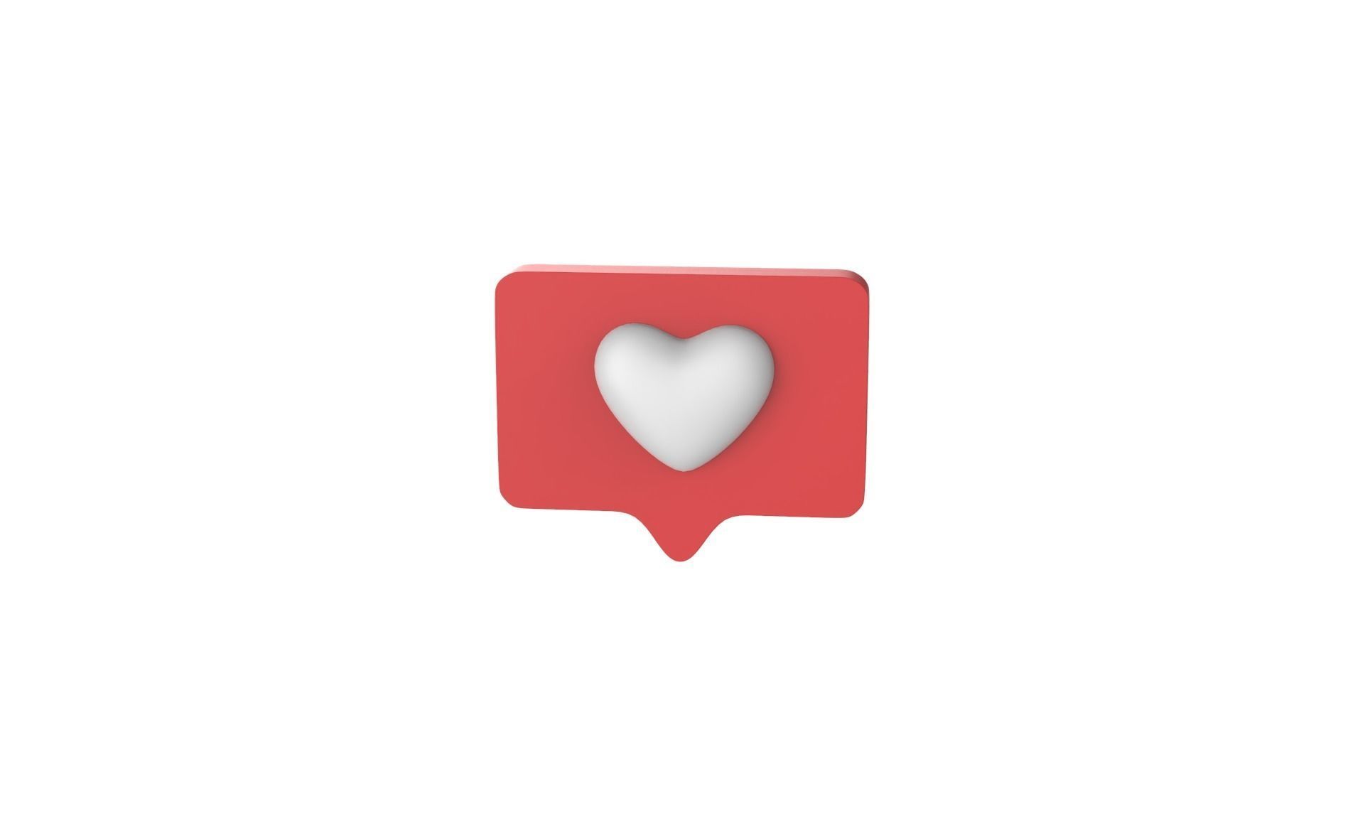 Heart Bubble v001 Low-poly 3D model_18