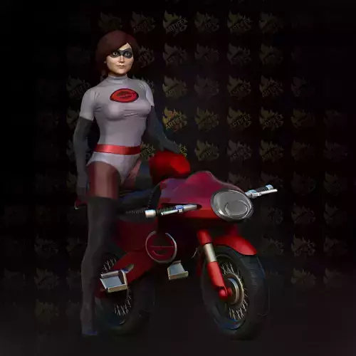 elastigirl - helen parr  3D print model