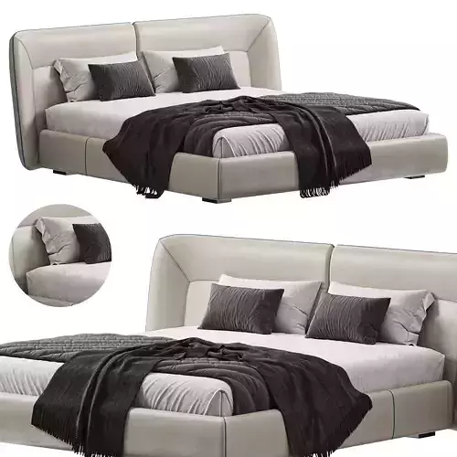 TULIP NIGHT Bed By Gamma