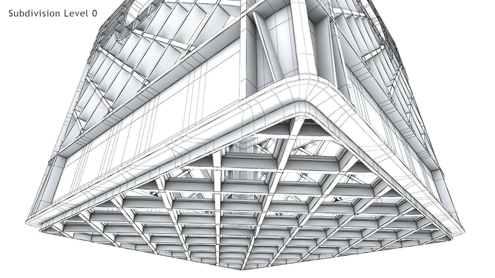  Milk Crate Low-poly 3D model_4