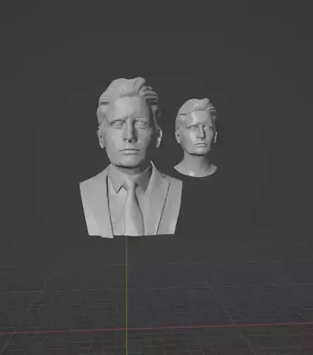 Michael Douglas 3D print model
