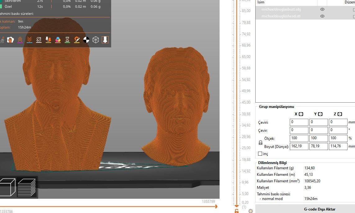 Michael Douglas 3D print model_15