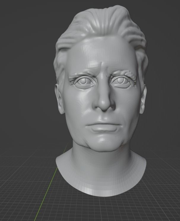 Michael Douglas 3D print model_8