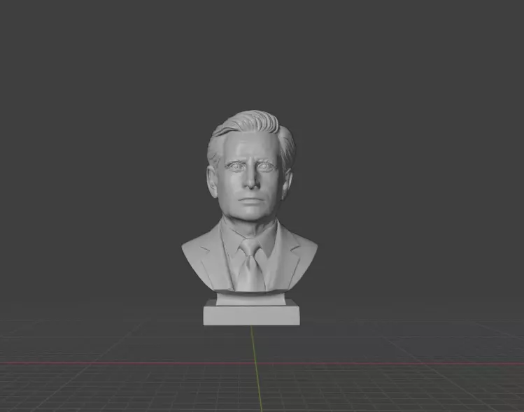 Michael Douglas 3D print model