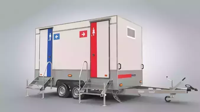 Portable WC Trailer-VIP
