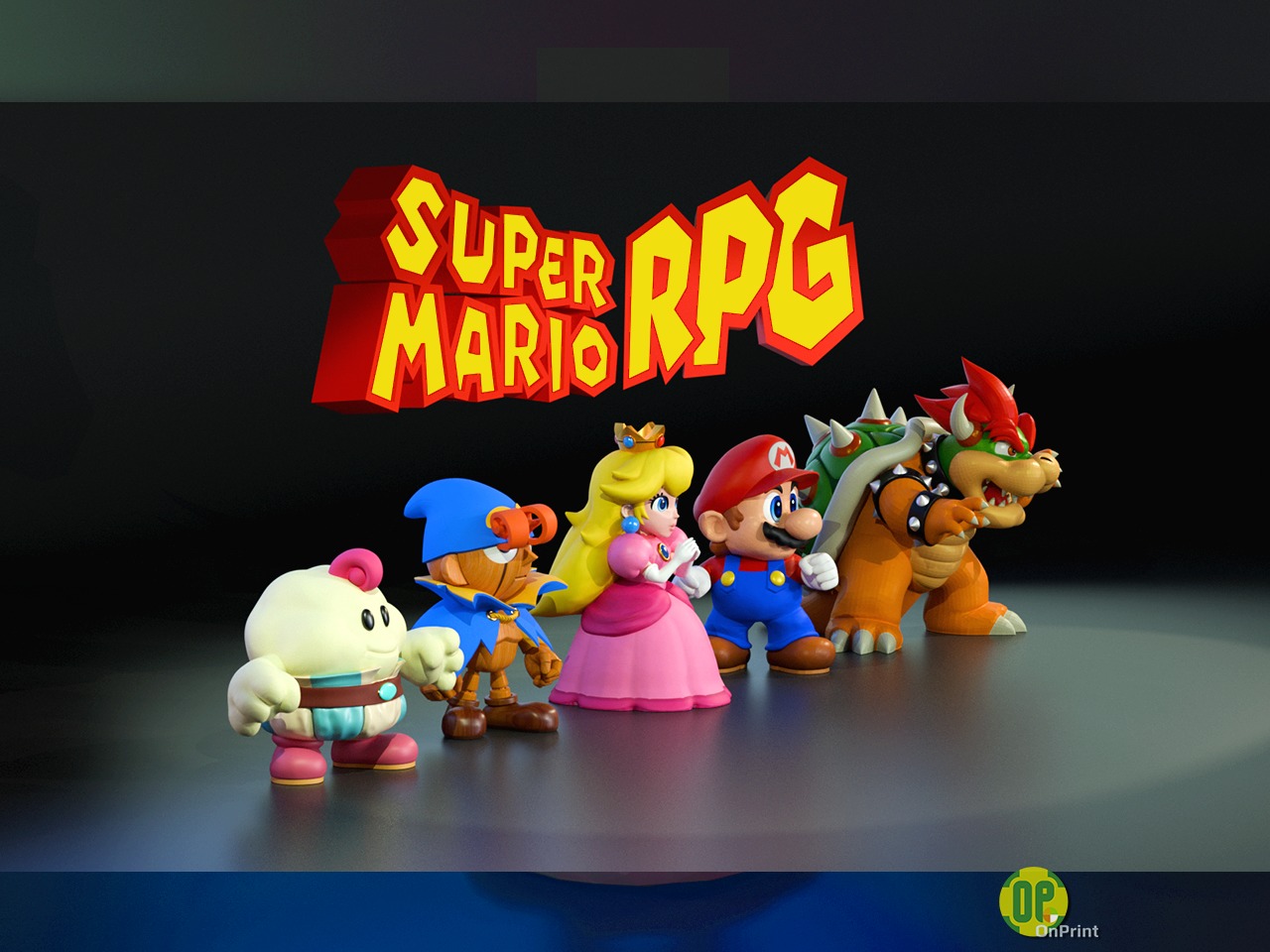 MALLOW - Printable 3d model - Super Mario RPG Remake for Switch 3D print model_4