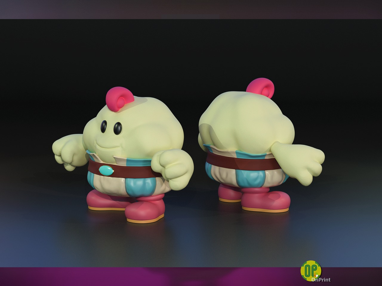 MALLOW - Printable 3d model - Super Mario RPG Remake for Switch 3D print model_2