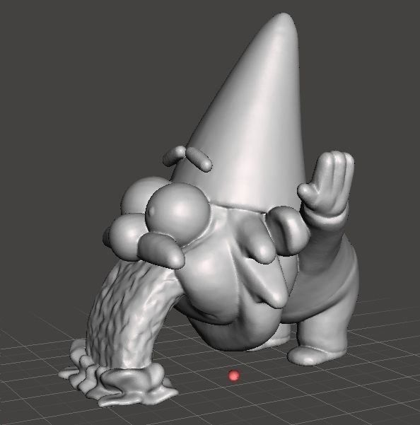 GRAVITY FALLS SHMEBULOCK FIGURE MODEL GNOME STATUE BOOKEND ART 3D print model_2